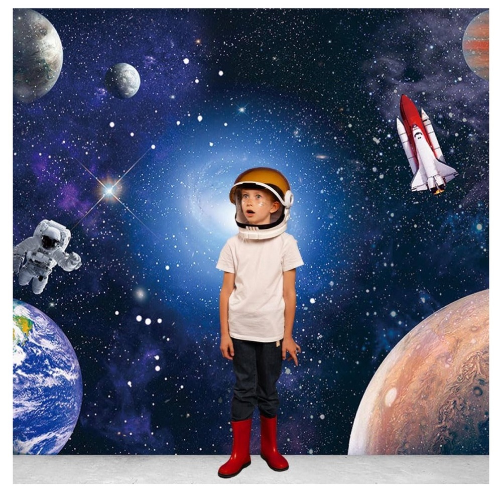 Outer Space Cosmic Planet space,ship Backdrop, 5 x 7, Photography - Picture 2 of 2